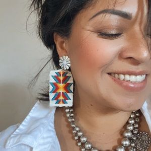Wrangler Beaded Earrings